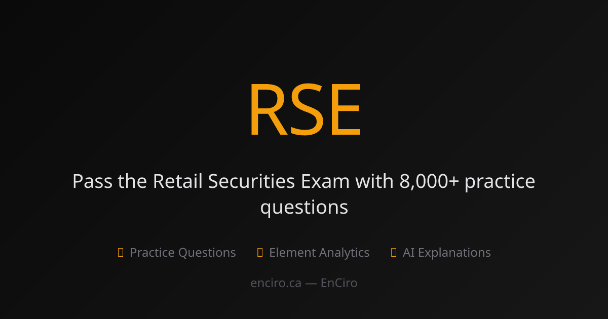 RSE Exam Prep | 8,000+ Questions | Pass the RSE | EnCiro